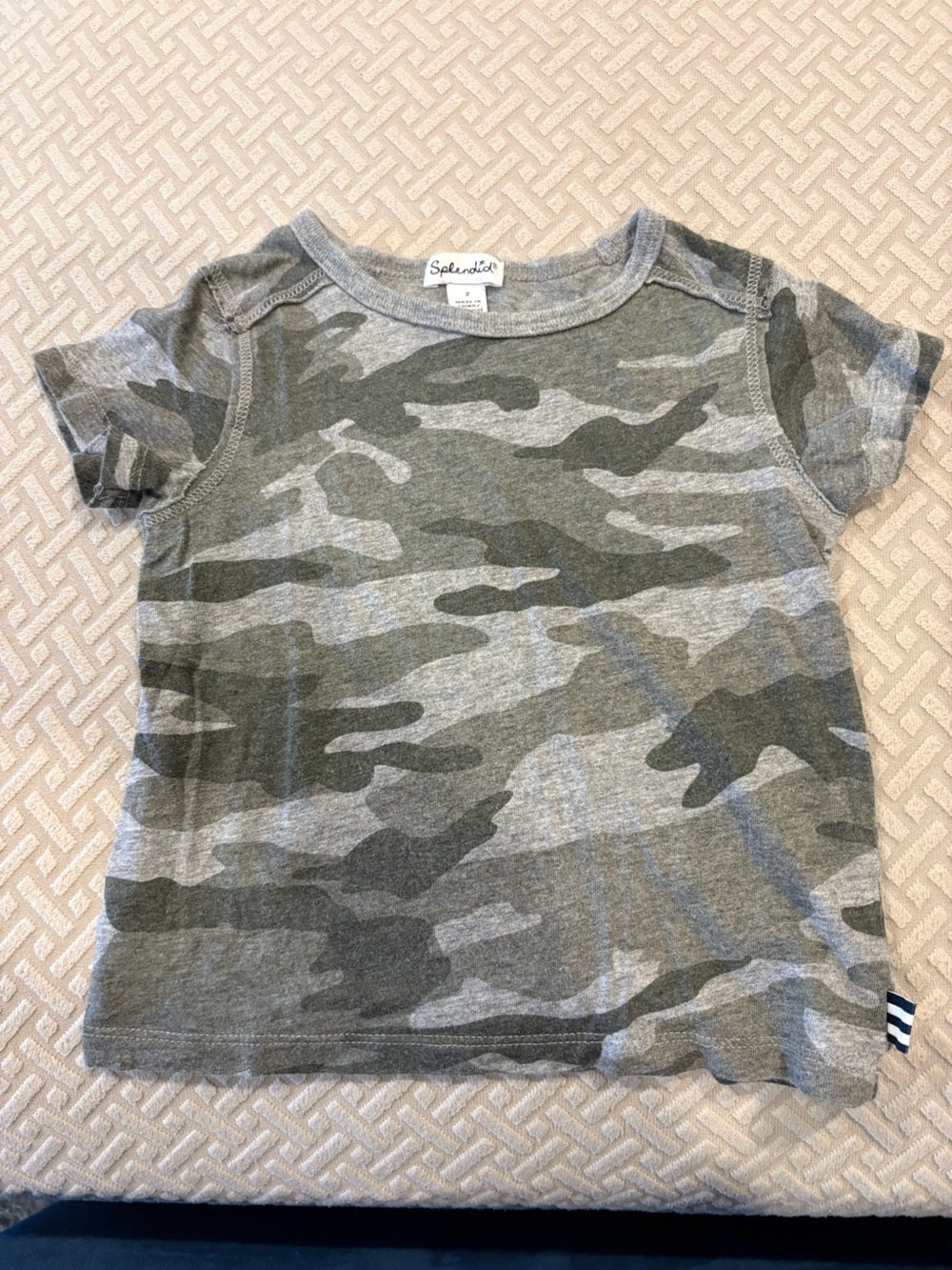 Splendid camo tee 2T